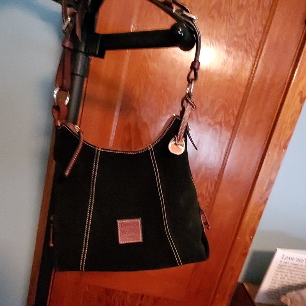 Dooney & Bourke suede hobo purse